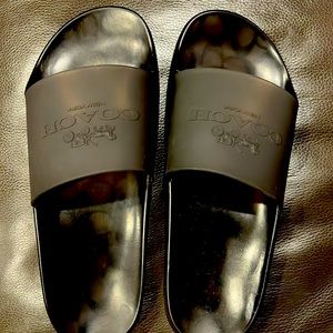 COPY - Coach Men’s size 9 Clear Rubber Slide